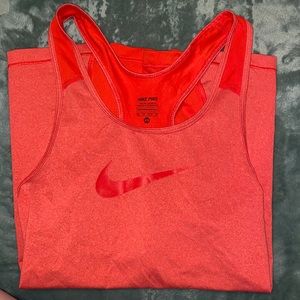 Nike two tone Athletic tank top